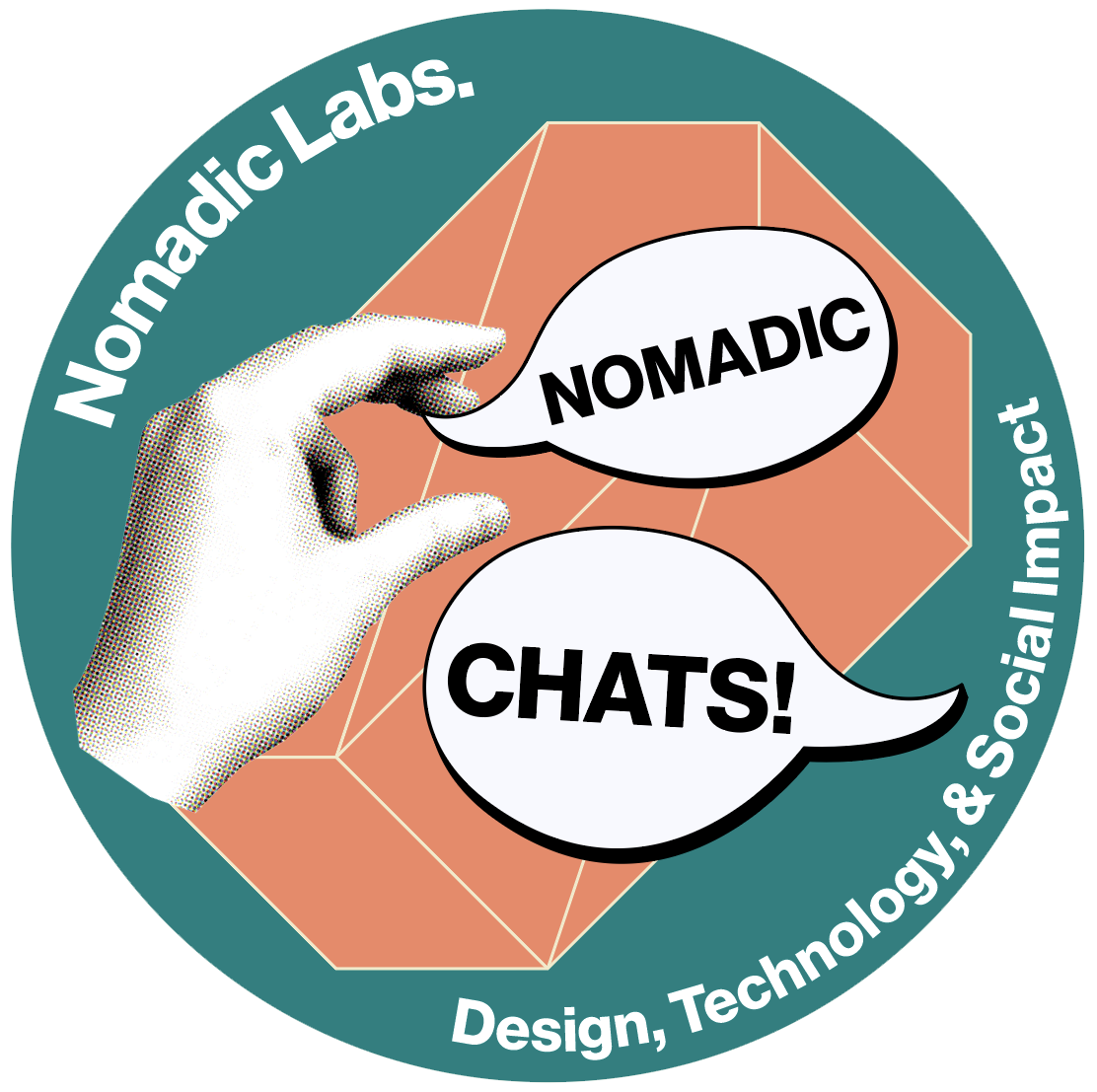 Nomadic Chats podcast art